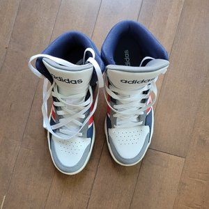 adidas neo Entrap Mid Blue Red White EH1689 size 7.5 US